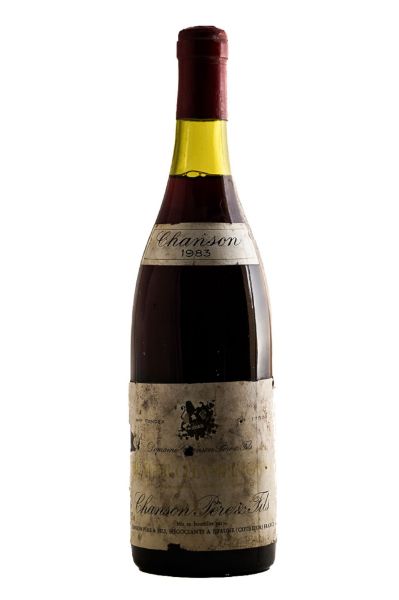 Picture of 1983 Chanson Beaune 1er Cru Champimonts, Stained Label, High shoulder