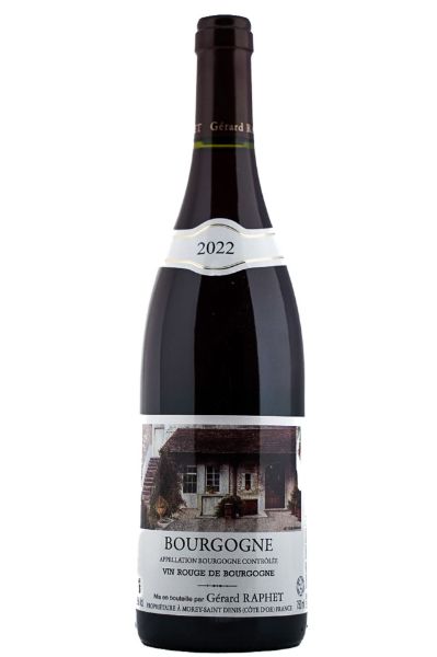 Picture of 2022 Gerard Raphet Bourgogne Rouge