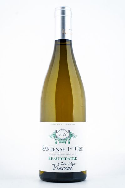 Picture of 2022 Jean-Marc Vincent Santenay 1er Le Beaurepaire Blanc