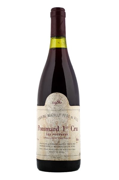 Picture of 1986 Domaine Mazilly Pommard 1er Cru les Poutures 