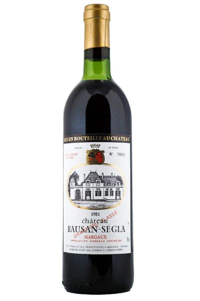 Picture of 1981 Château Rausan Segla, Grand Cru Classé Margaux, very top shoulder