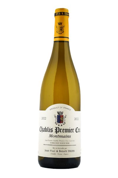 Picture of 2022 Domaine Jean-Paul et Benoît Droin Chablis 1er Cru Montmains