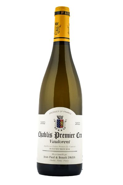 Picture of 2022 Domaine Jean-Paul et Benoît Droin Chablis 1er Cru Vaulorent