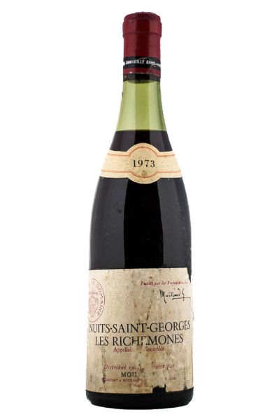 Picture of 1973 Moillard Nuits St Georges 1er Cru 'La Richemone' (damaged label)