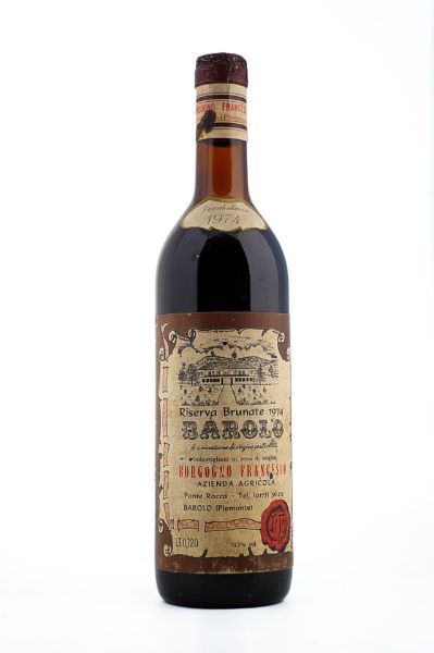 Picture of 1974 Borgogno Francesco Barolo Brunate