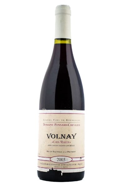 Picture of 2003 Domaine Ponsard Volnay ‘Cros Martin’ 