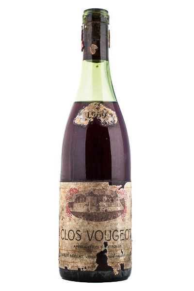 Picture of 1969 Domaine Charles Noellat Clos Vougeot, Grand Cru, high shoulder, damaged capsule 